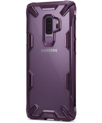 Ringke Fusion X Samsung Galaxy S9 Plus Hoesje Doorzichtig Paars Hoesjes