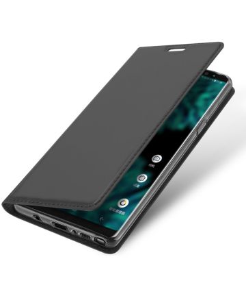 Dux Ducis Book Case Samsung Galaxy Note 9 Hoesje Grijs Hoesjes