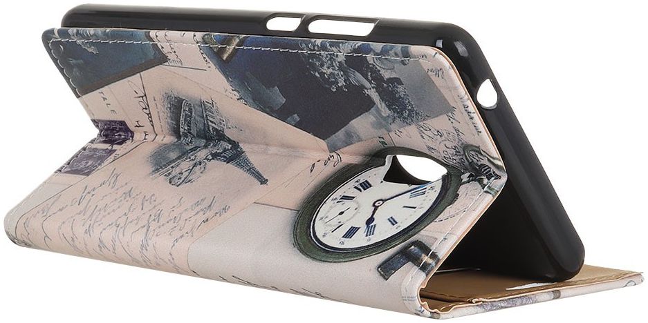 Nokia 2.1 Portemonnee Hoesje met Eiffel Print afbeelding 3
