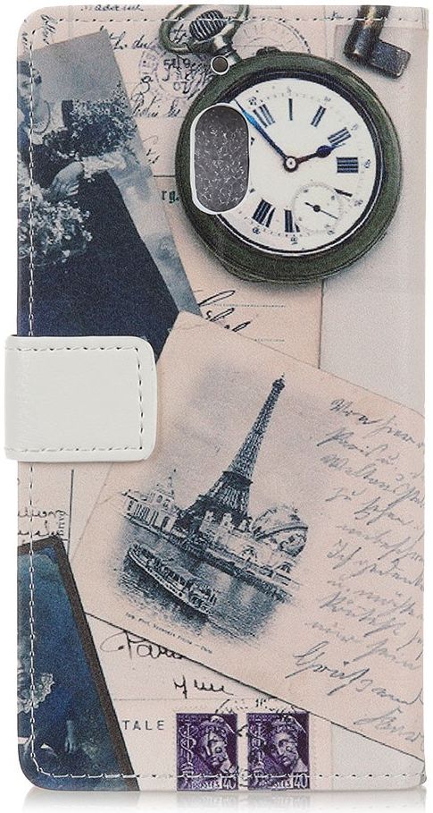 Nokia 2.1 Portemonnee Hoesje met Eiffel Print afbeelding 4