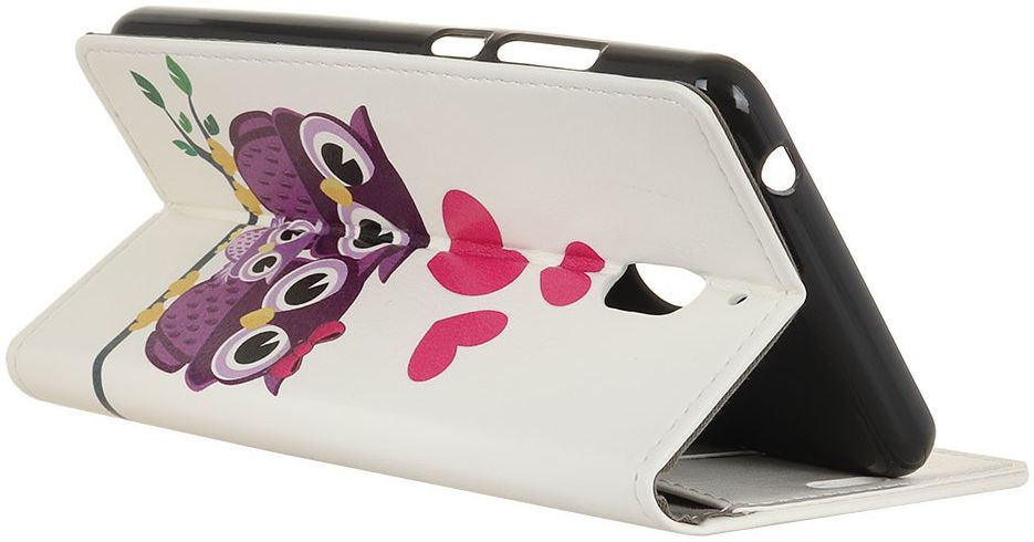 Nokia 2.1 Portemonnee Hoesje met Uilen Print afbeelding 3