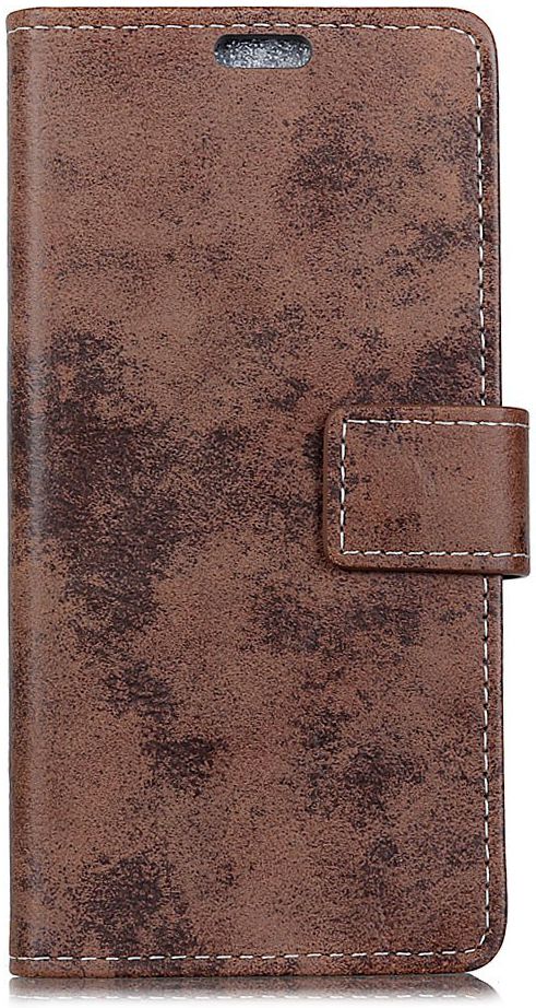 Nokia 3.1 Retro Portemonnee Hoesje Bruin afbeelding 1