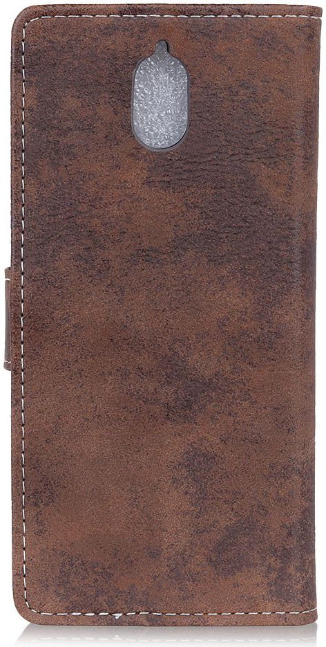 Nokia 3.1 Retro Portemonnee Hoesje Bruin afbeelding 6