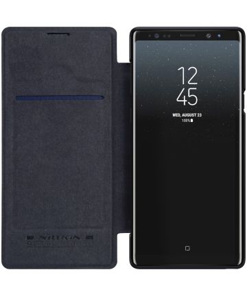 Nillkin Qin Series Flip Hoesje Samsung Galaxy Note 9 Zwart Hoesjes