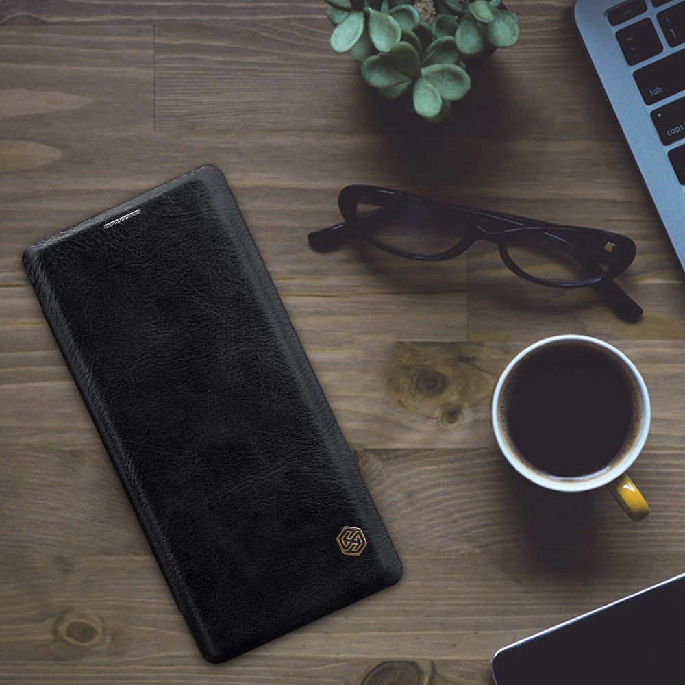 Nillkin Qin Series Flip Hoesje Samsung Galaxy Note 9 Zwart afbeelding 6