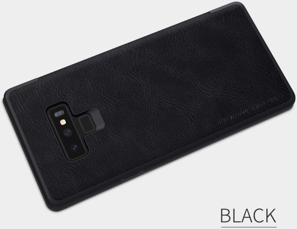 Nillkin Qin Series Flip Hoesje Samsung Galaxy Note 9 Zwart afbeelding 9