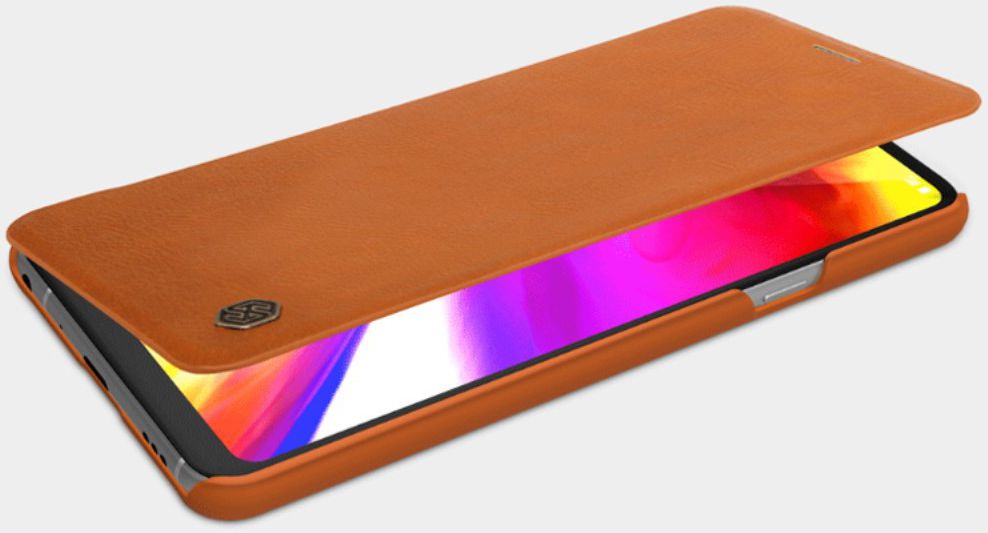 Nillkin Qin Series Flip Hoesje LG G7 ThinQ Bruin afbeelding 9