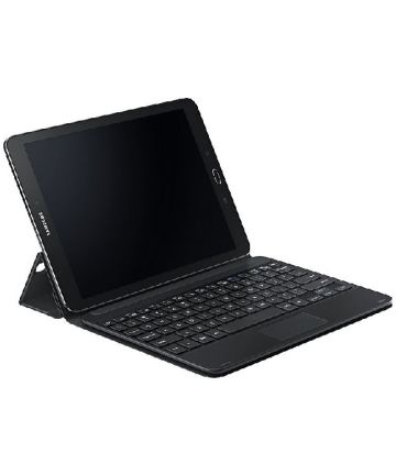 Samsung Galaxy Tab S2 9.7 Book Cover met QWERTZ-Keyboard Zwart Hoesjes