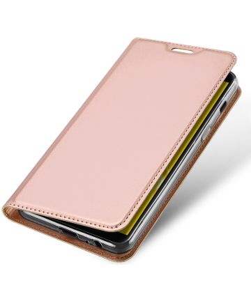 Dux Ducis Premium Book Case Samsung Galaxy J6 (2018) Hoesje Roze Goud Hoesjes