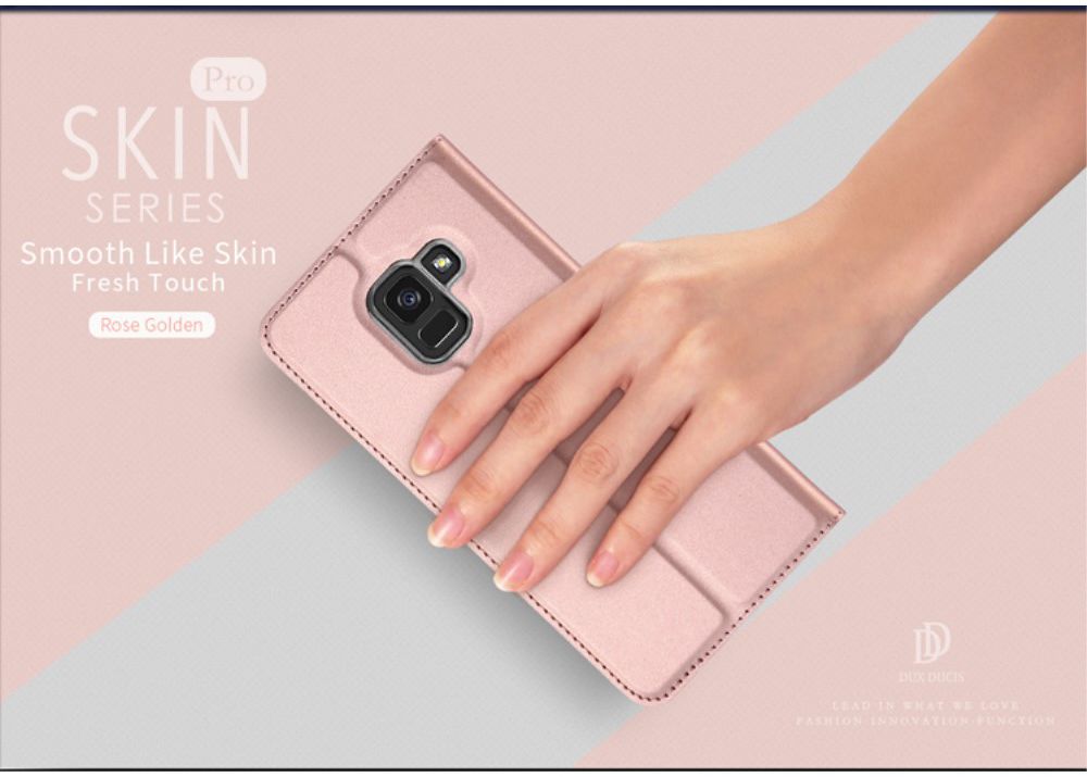 Dux Ducis Premium Book Case Samsung Galaxy J6 (2018) Hoesje Roze Goud afbeelding 5