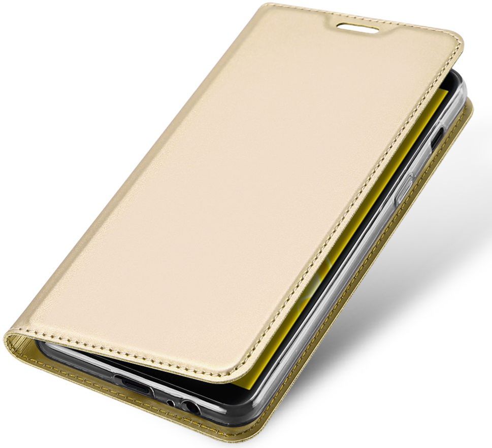 Dux Ducis Premium Book Case Samsung Galaxy J6 (2018) Hoesje Goud afbeelding 1