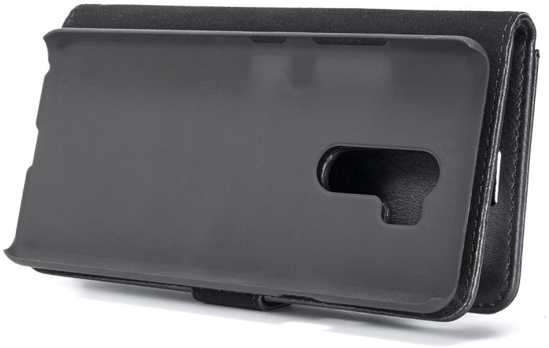 LG G7 ThinQ Echt Leren 2-in-1 Portemonnee Hoesje Zwart afbeelding 9