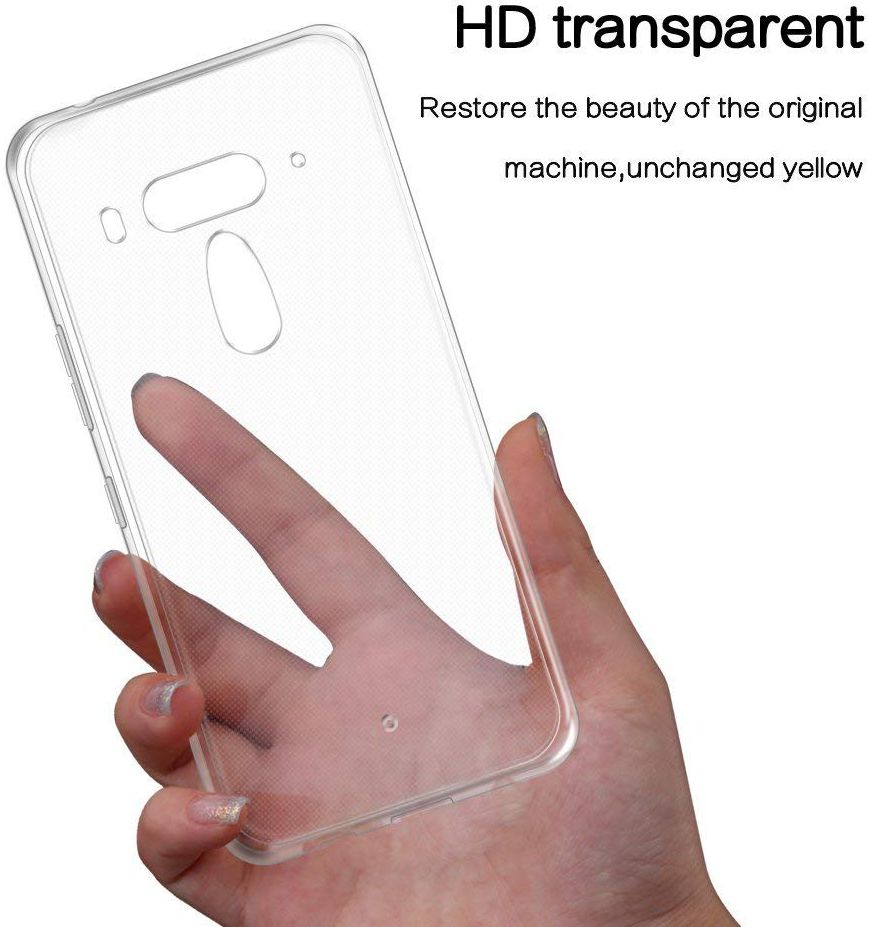 HTC U12+ Transparant Hoesje afbeelding 4