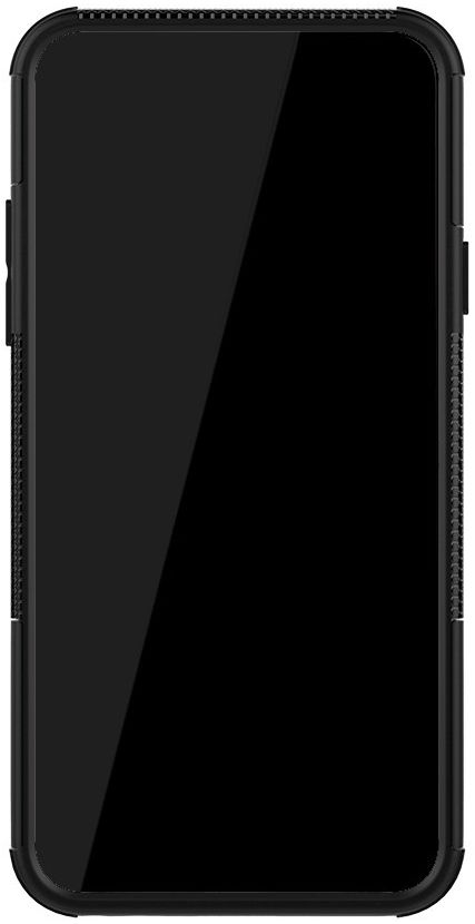 Robuust Hybride LG Q7 Hoesje Zwart afbeelding 6