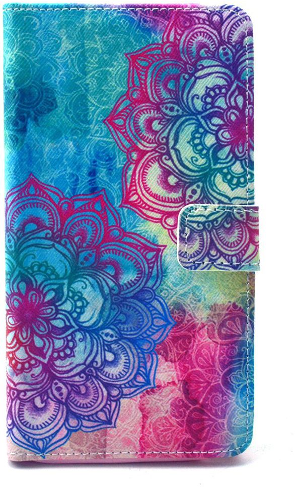Samsung Galaxy Note 4 Portemonnee Hoesje met Mandala Print afbeelding 1