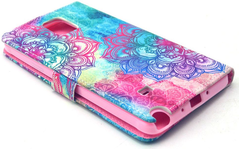 Samsung Galaxy Note 4 Portemonnee Hoesje met Mandala Print afbeelding 6