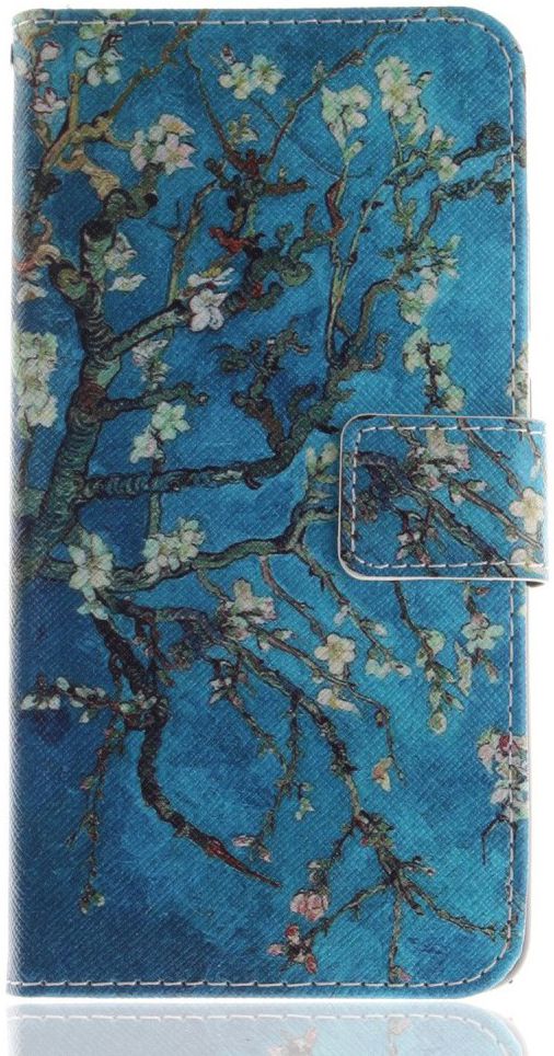 Nokia 2.1 Portemonnee Hoesje met Boom Opdruk afbeelding 1
