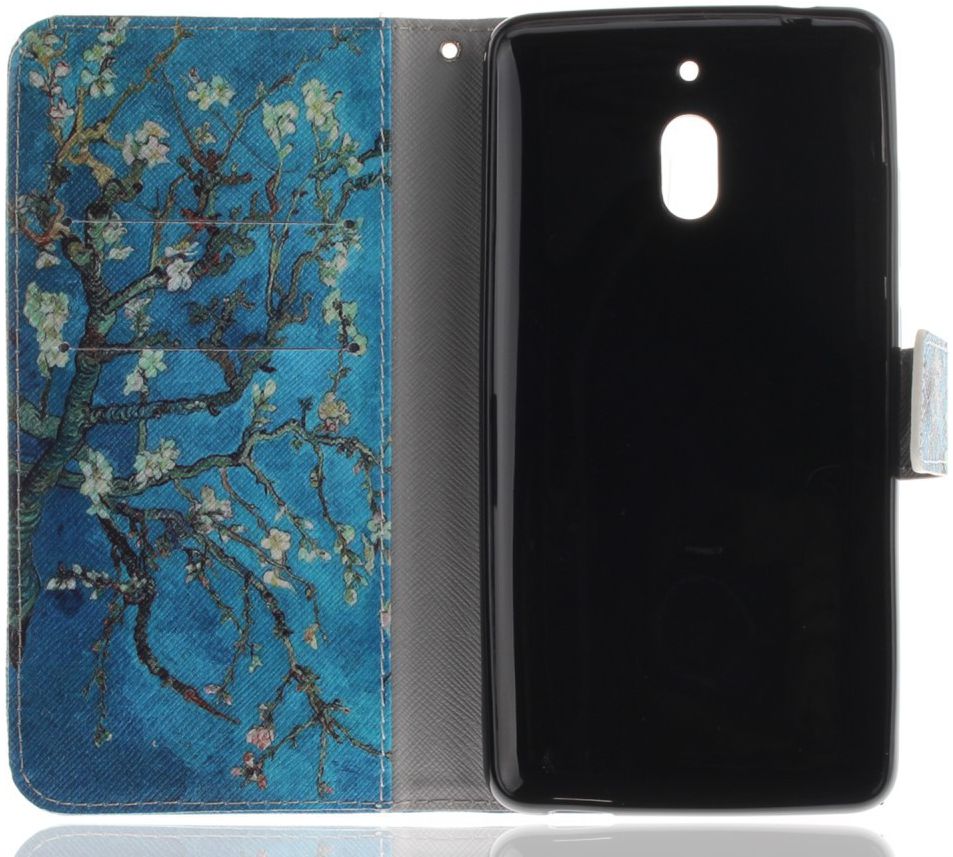 Nokia 2.1 Portemonnee Hoesje met Boom Opdruk afbeelding 8