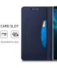 Samsung Galaxy Note 9 Hoesje met Kaarthouder Blauw
