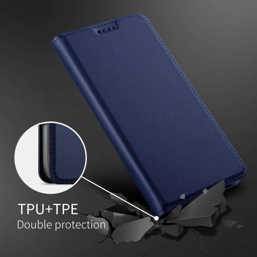 Samsung Galaxy Note 9 Hoesje met Kaarthouder Blauw afbeelding 7