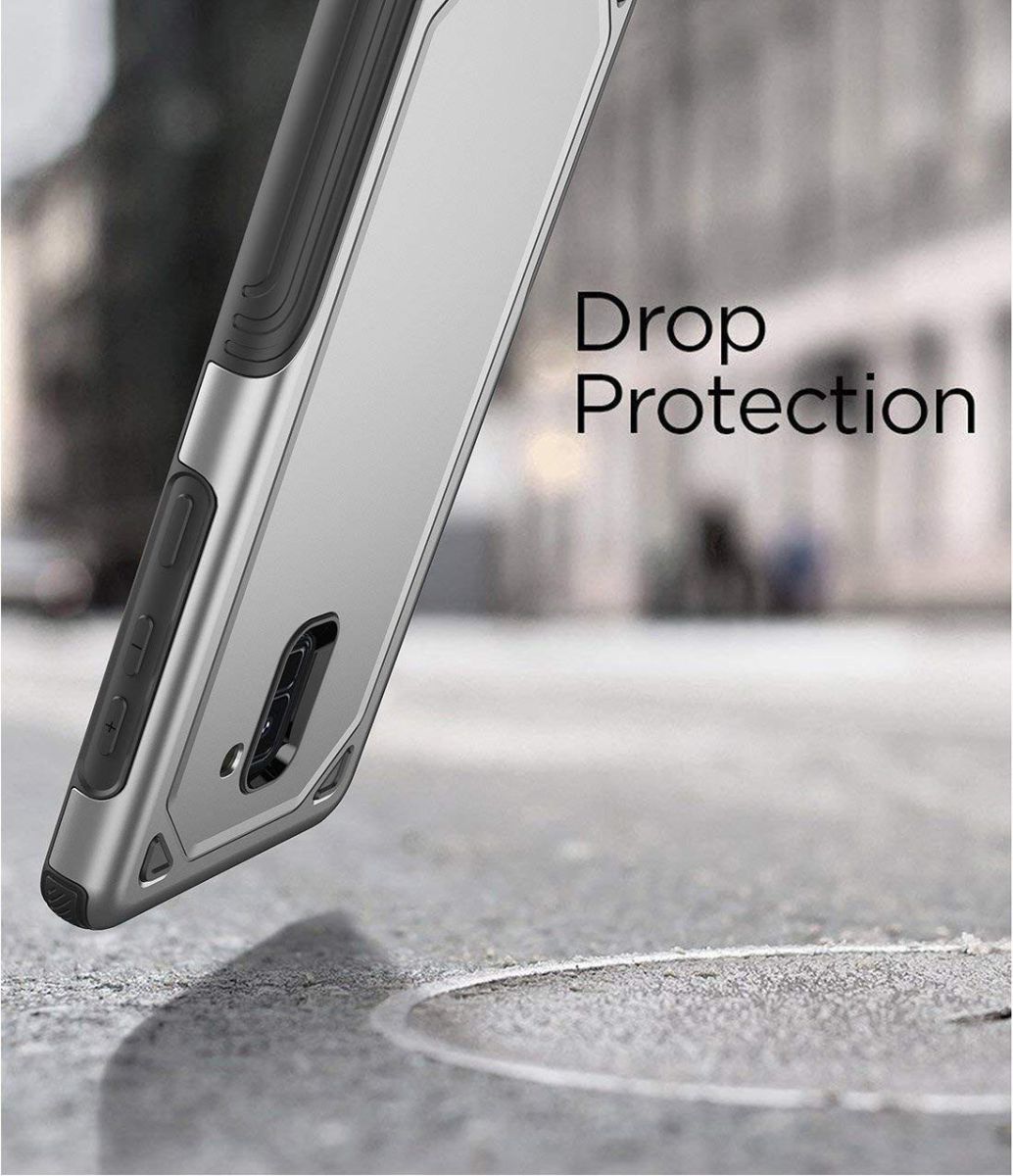 Samsung Galaxy J6 (2018) Robuust Hybride Hoesje Groen afbeelding 4