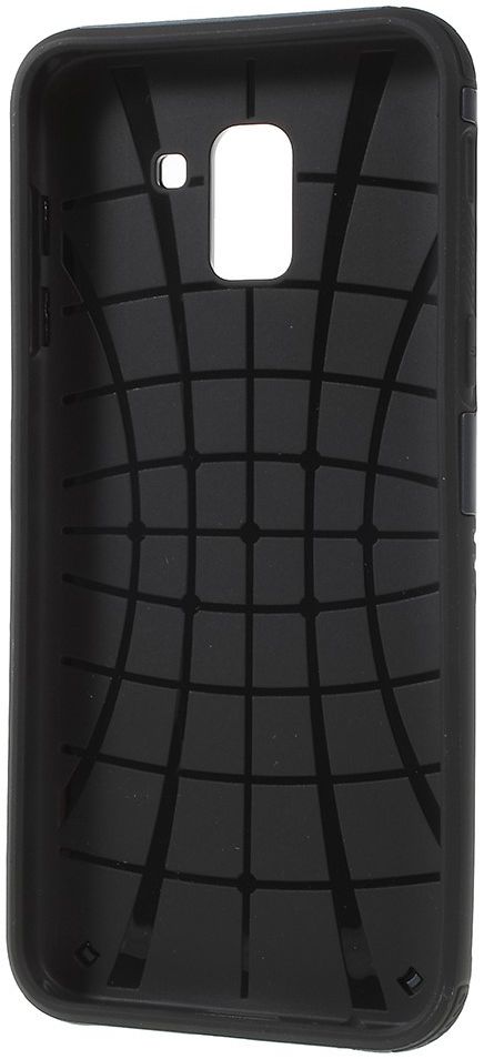 Samsung Galaxy J6 (2018) Robuust Hybride Hoesje Blauw afbeelding 7