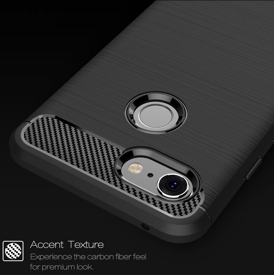 Google Pixel 3 Geborsteld TPU Hoesje Zwart afbeelding 7