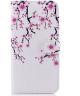 Huawei P Smart Portemonnee Hoesje met Blossom Print
