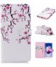 Huawei P Smart Portemonnee Hoesje met Blossom Print