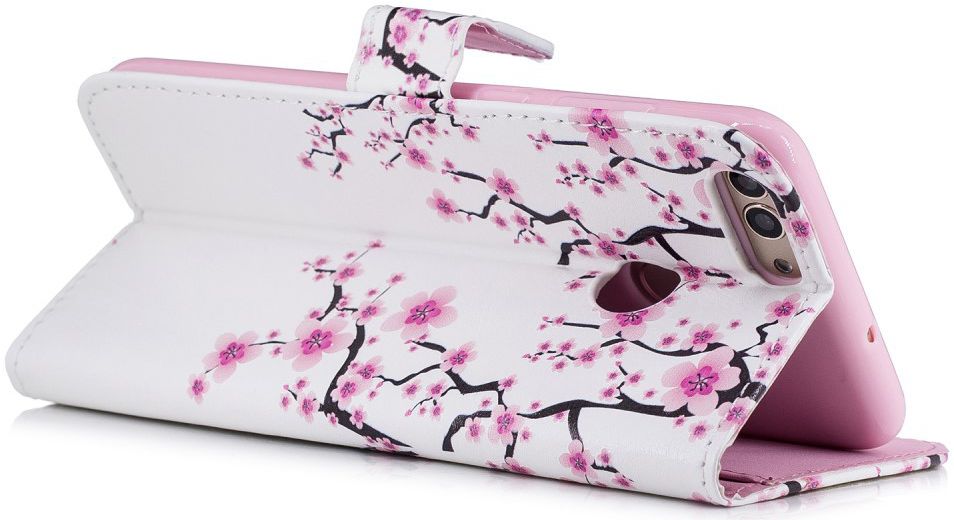 Huawei P Smart Portemonnee Hoesje met Blossom Print afbeelding 3