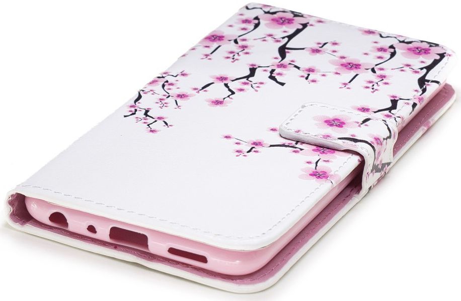 Huawei P Smart Portemonnee Hoesje met Blossom Print afbeelding 5