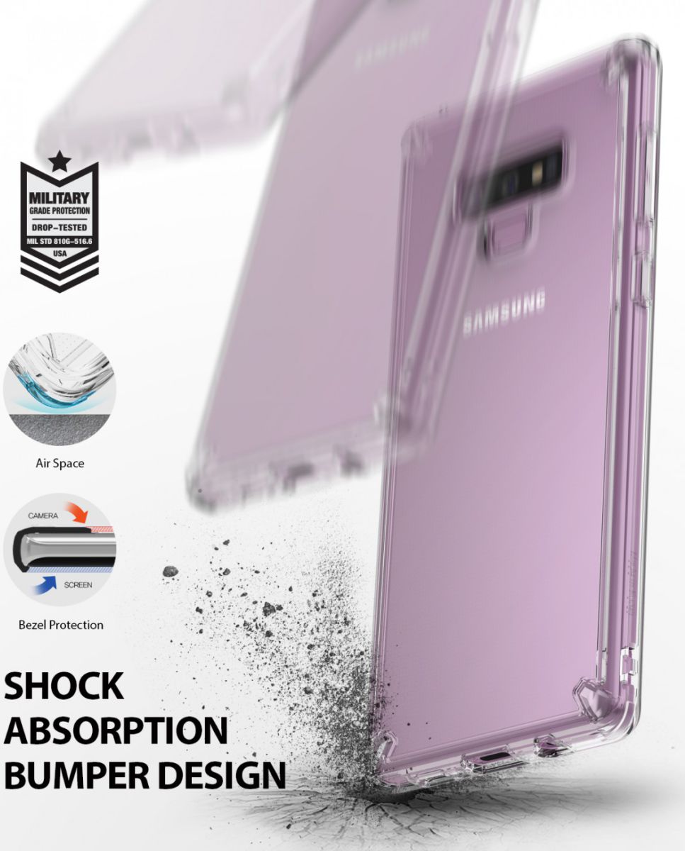 Ringke Fusion Samsung Galaxy Note 9 Transparant afbeelding 2