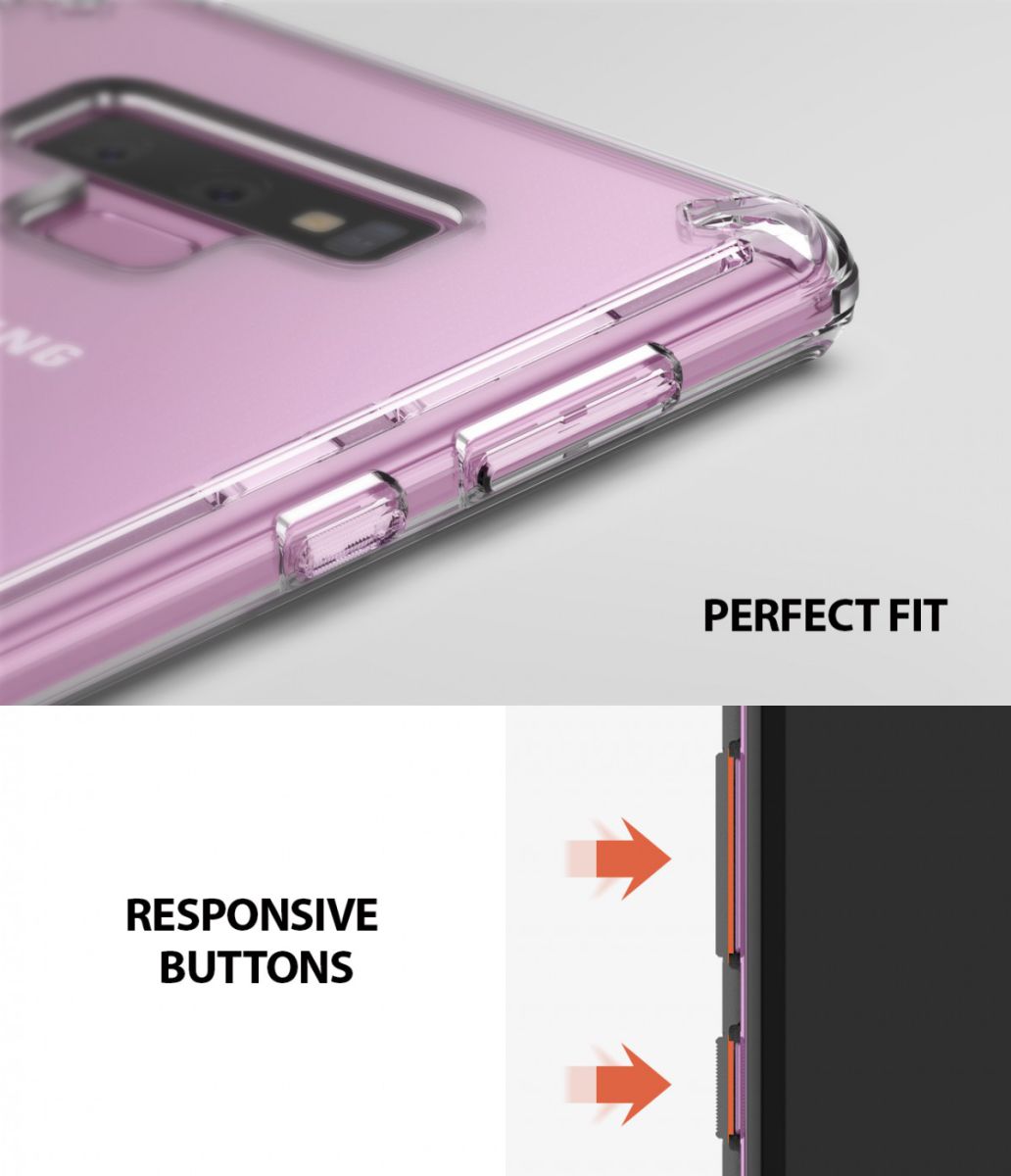 Ringke Fusion Samsung Galaxy Note 9 Transparant afbeelding 4