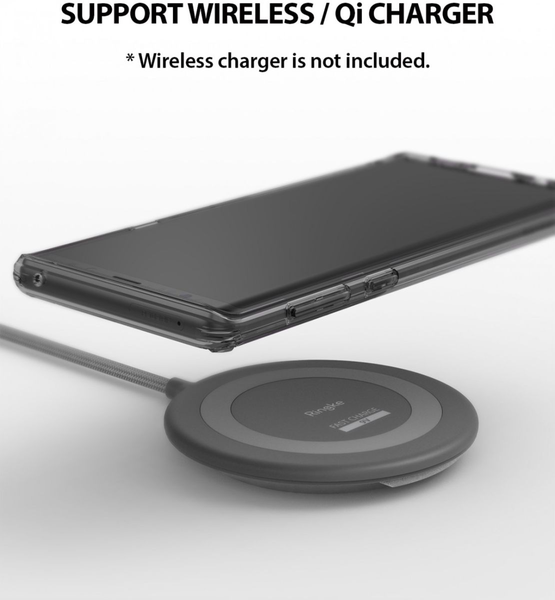 Ringke Fusion Samsung Galaxy Note 9 Smoke Black afbeelding 8
