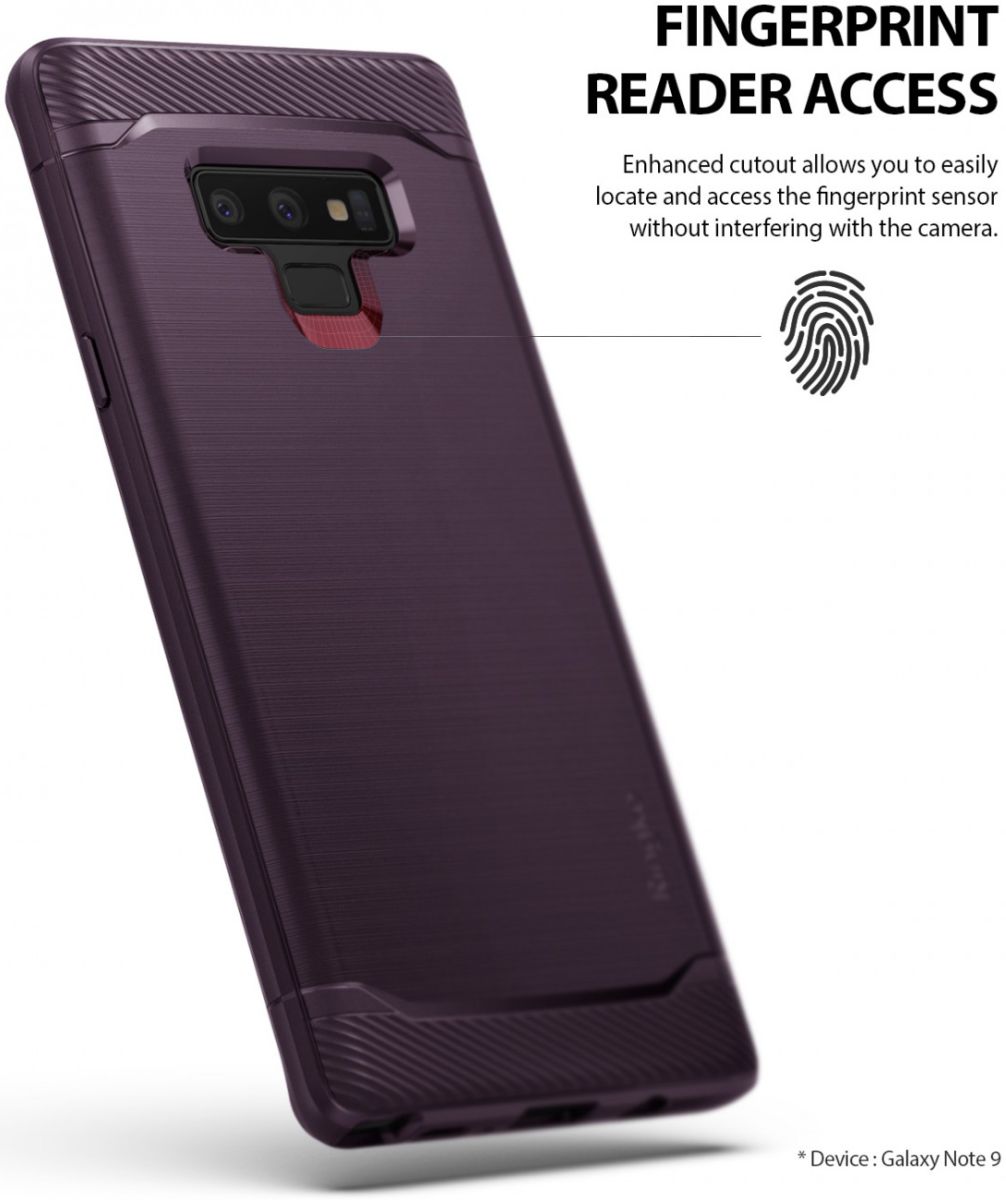 Ringke Onyx Samsung Galaxy Note 9 Hoesje Paars afbeelding 8