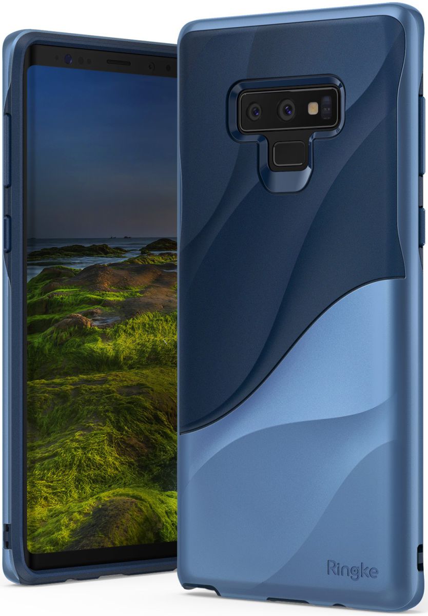 Ringke Wave Hoesje Samsung Galaxy Note 9 Coastal Blue afbeelding 1