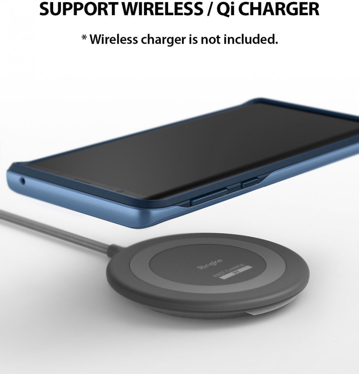 Ringke Wave Hoesje Samsung Galaxy Note 9 Coastal Blue afbeelding 8