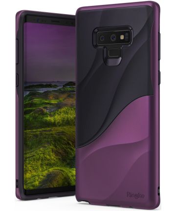 Ringke Wave Hoesje Samsung Galaxy Note 9 Metallic Purple Hoesjes