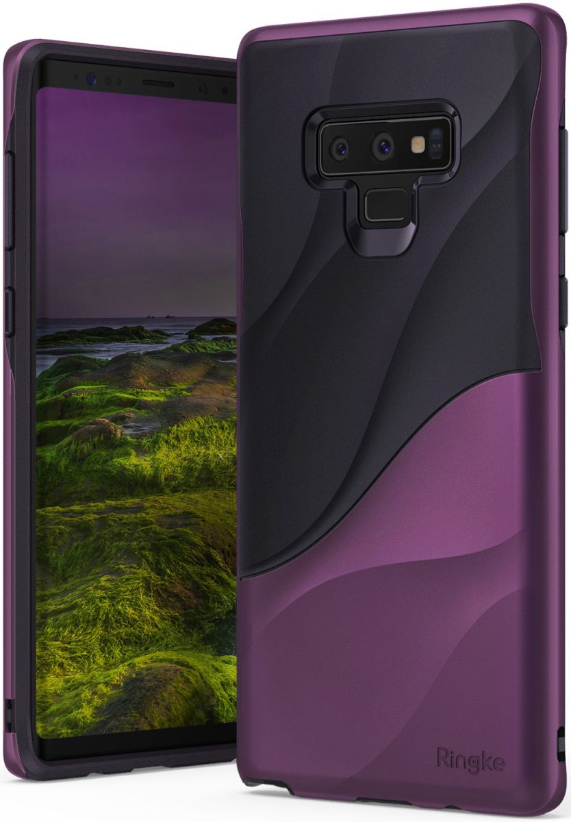Ringke Wave Hoesje Samsung Galaxy Note 9 Metallic Purple afbeelding 1