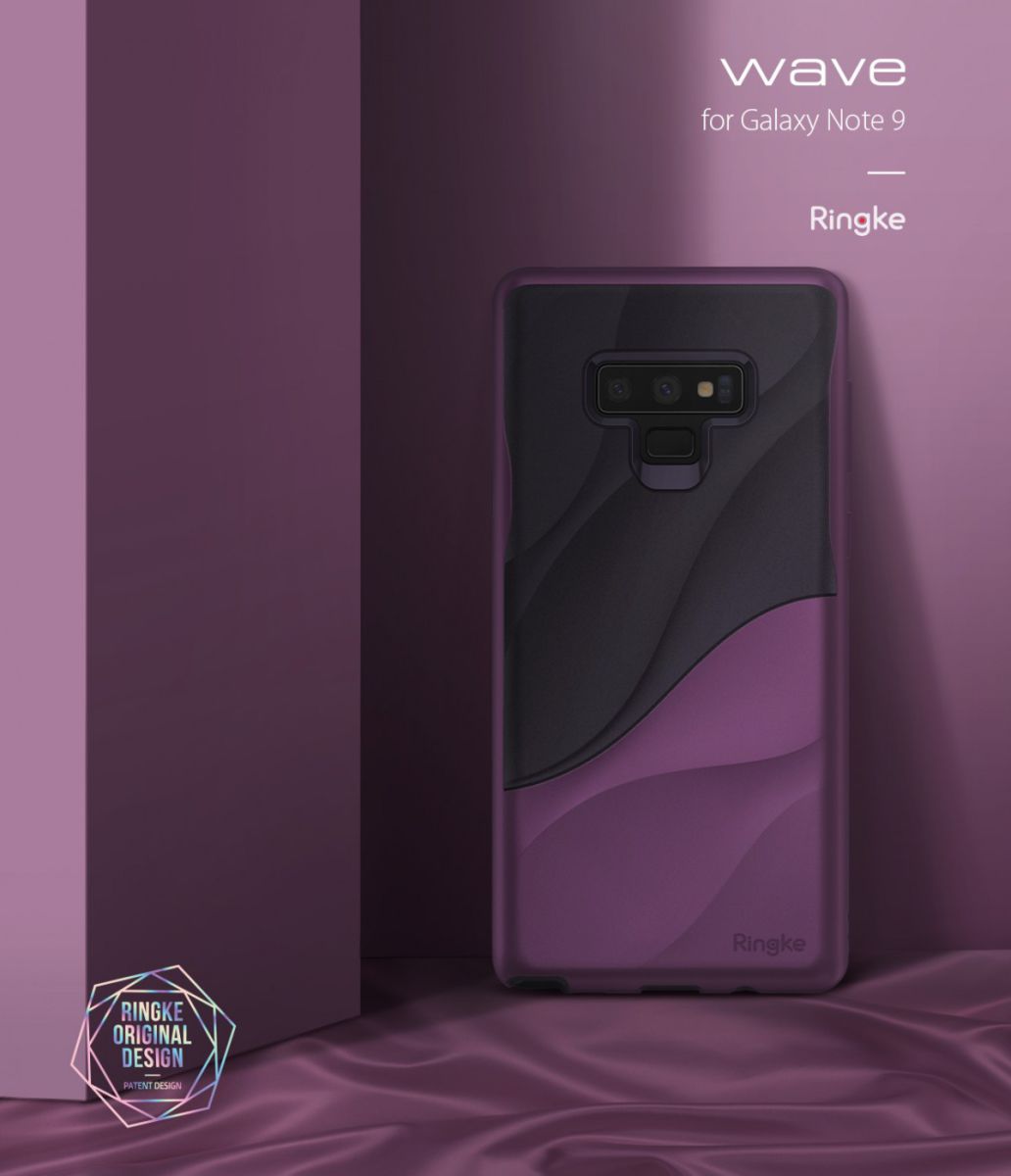 Ringke Wave Hoesje Samsung Galaxy Note 9 Metallic Purple afbeelding 8