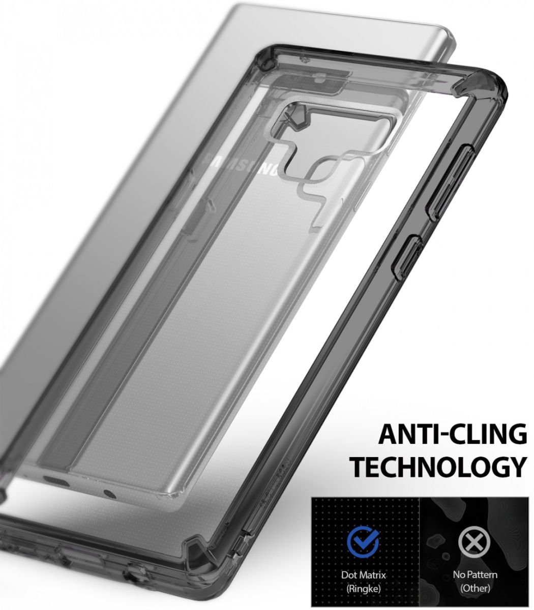 Ringke Fusion Kit Samsung Galaxy Note 9 Zwart Hoesje afbeelding 4