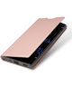 Dux Ducis Sony Xperia XA2 Plus Premium Bookcase Hoesje Roze Goud