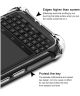 IMAK BlackBerry KEY2 Hoesje TPU met Screenprotector Metaal Zwart