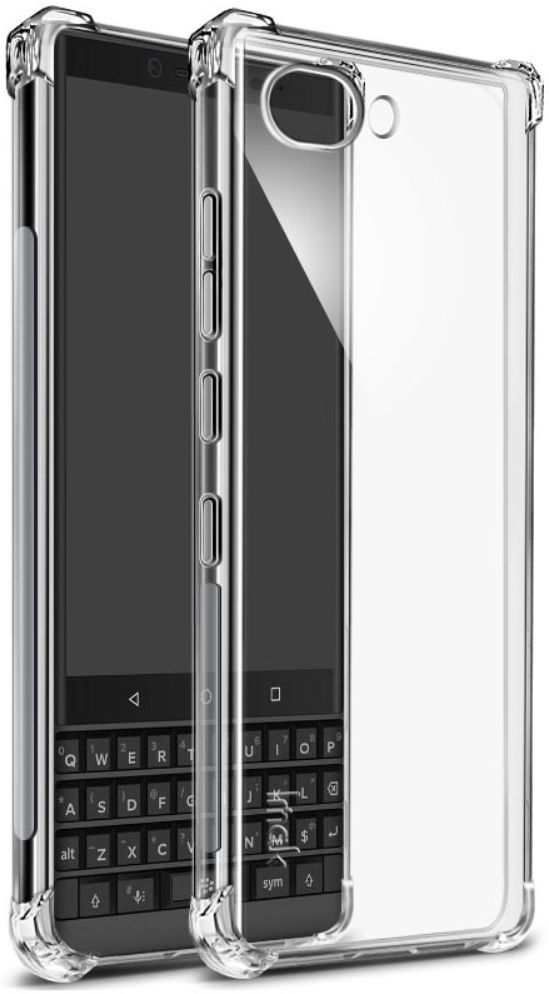 IMAK BlackBerry KEY2 Hoesje TPU met Screenprotector Transparant afbeelding 2