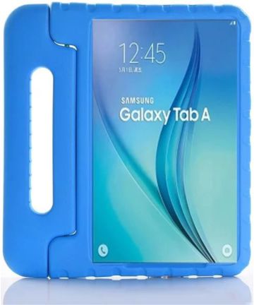 Samsung Galaxy Tab A 10.1 (2016) Kinder Tablethoes met Handvat Blauw Hoesjes