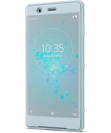 Sony Style Cover Touch Sony Xperia XZ2 Premium Grijs Hoesjes