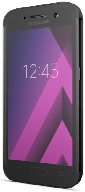 BeHello Clear Touch Cover Samsung Galaxy A3 (2017) Zwart afbeelding 2