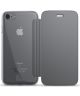 BeHello Transparante Book Case Apple iPhone 8 / 7 / 6S / 6 Zilver