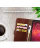 Rosso Element Motorola Moto Z3 Play Hoesje Book Cover Bruin