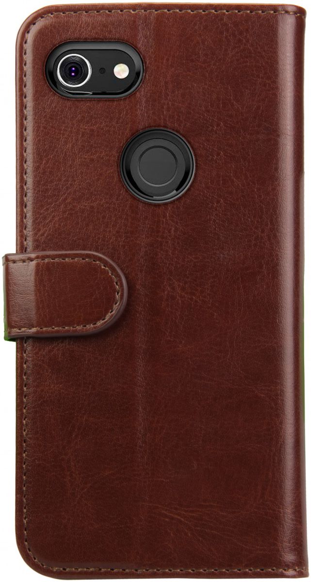 Rosso Element Google Pixel 3 Hoesje Book Cover Bruin afbeelding 5